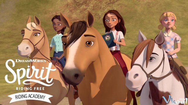 Xem Phim Chú Ngựa Spirit: Tự Do Rong Ruổi - Trường Học Cưỡi Ngựa 1 - Spirit Riding Free: Riding Academy Season 1 - Vkool.TV - Ảnh 1