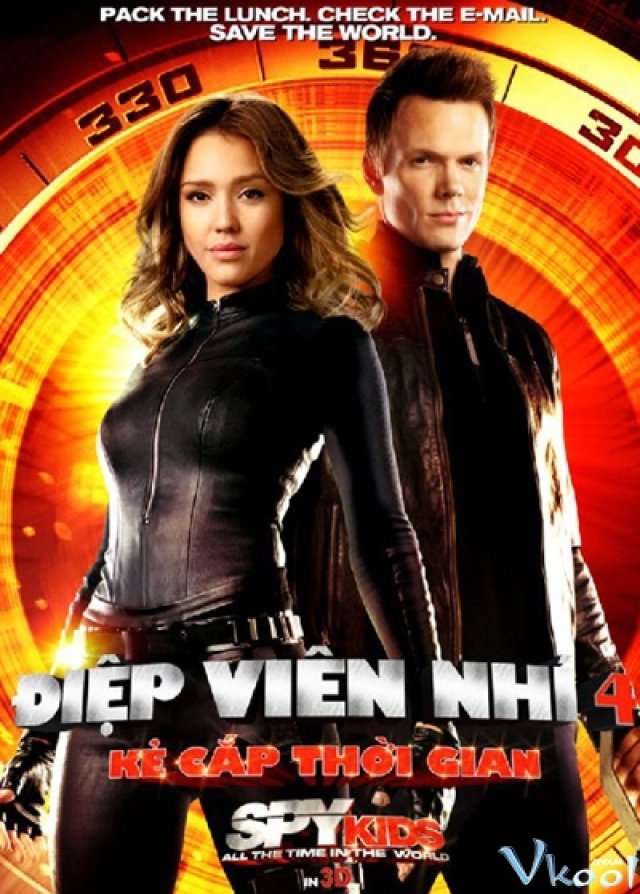 Xem Phim Điệp Viên Nhí 4 - Kẻ Cắp Thời Gian - Spy Kids 4: All The Time In The World - Vkool.TV - Ảnh 1