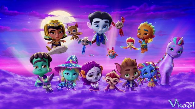 Xem Phim Hội Quái Siêu Cấp: Halloween Đầu Tiên Của Vida - Super Monsters: Vida