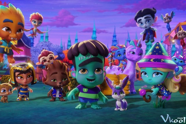 Xem Phim Hội Quái Siêu Cấp: Những Người Bạn Mới - Super Monsters Furever Friends - Vkool.TV - Ảnh 1