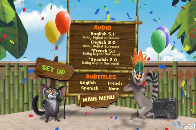 Xem Phim The Penguins Of Madagascar Happy King Julien Day - The Penguins Of Madagascar Happy King Julien Day - Vkool.TV - Ảnh 1