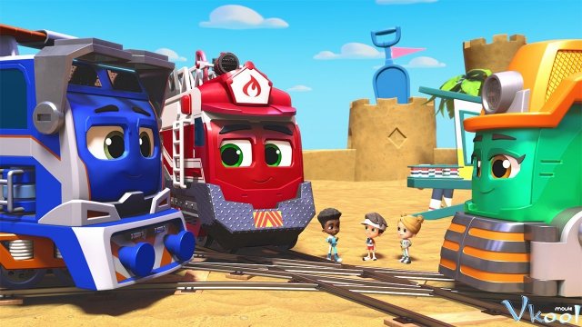 Xem Phim Tàu Lửa Tốc Hành 3 - Mighty Express Season 3 - Vkool.TV - Ảnh 1